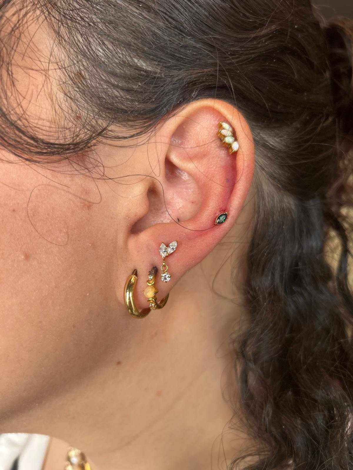 piercing composition oreilles